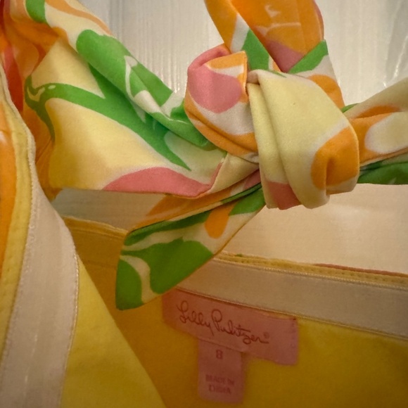 Lilly Pulitzer Size 8 Strapless Dress - Picture 2 of 7